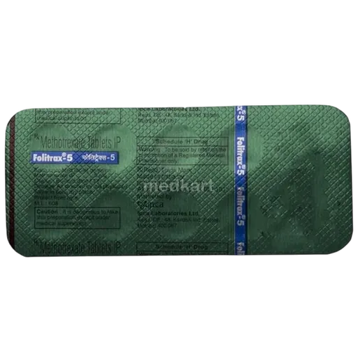 folitrax 5mg tablet 10's